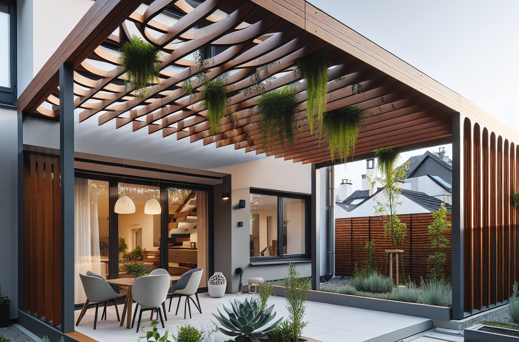 Pérgolas bioclimáticas para viviendas adosadas: confort y diseño inteligente